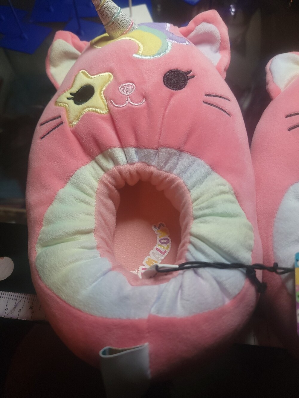 Squishmallow Unicorn Slippers - Picture 2 of 7